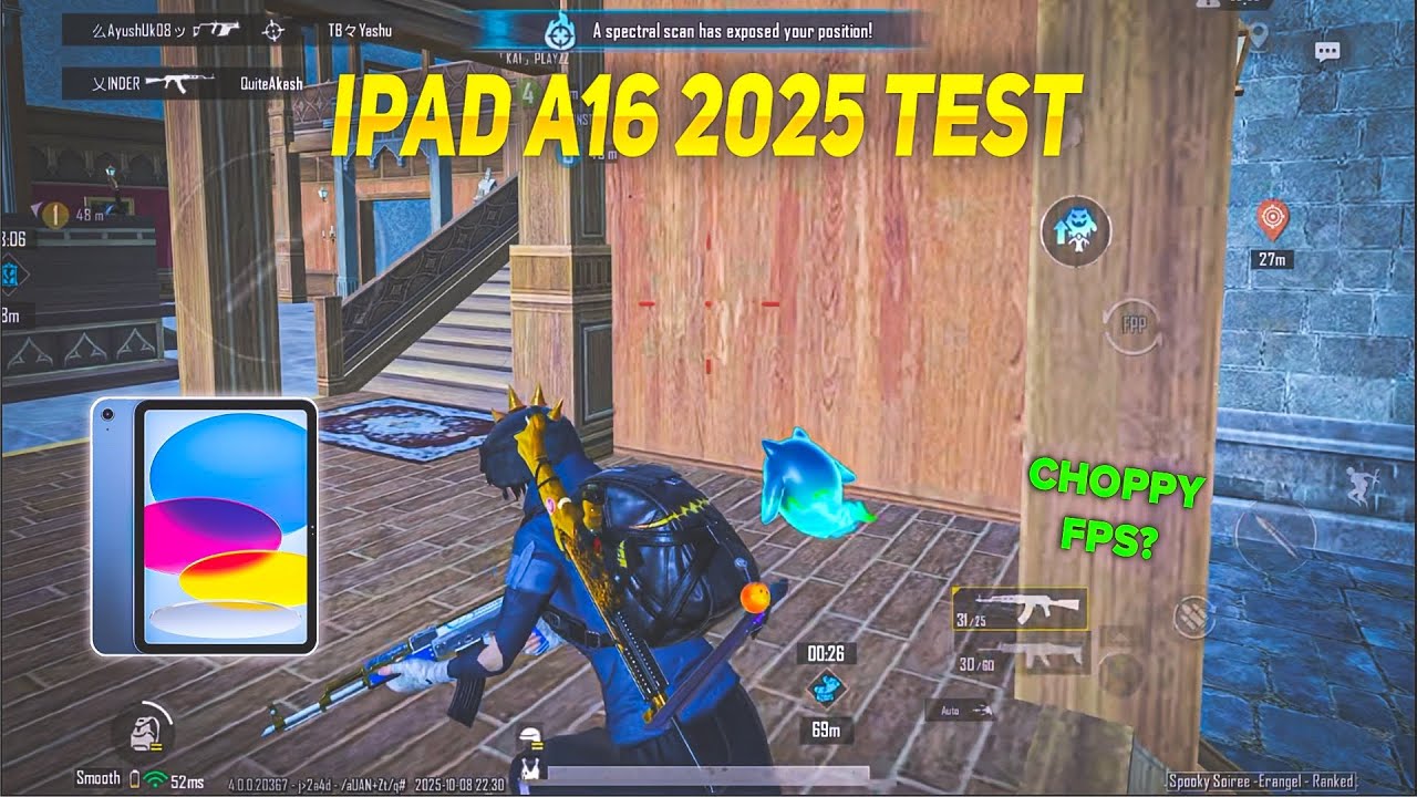 IPAD 11th Gen (a16) 2025 BGMI/PUBG TEST AFTER 3 MONTHS 😱🔥|| BGMI  4.0 UPDATE IPAD 11Th GEN TEST || 