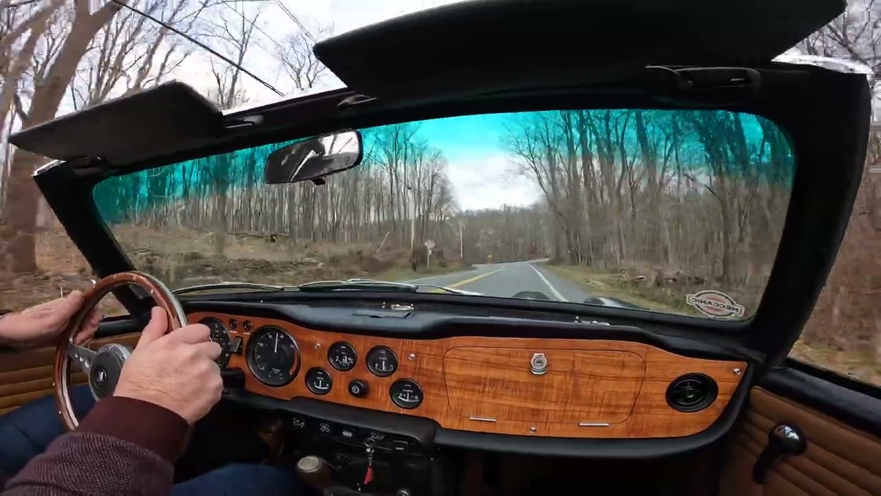 1968 Triumph TR250 5 Speed test drive!