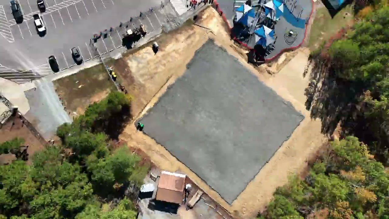 Crooked Creek Park Pickleball Courts - December 2025 Construction Update