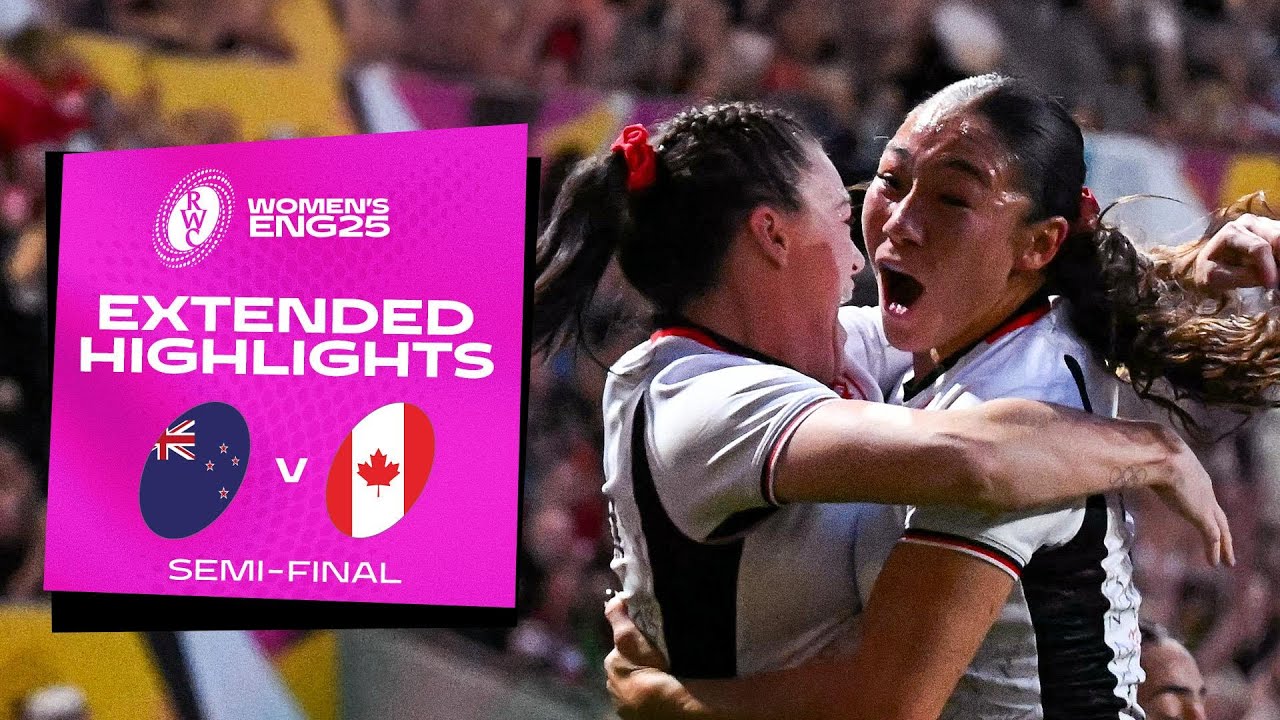 Canada stun defending Champs 😮 | New Zealand v Canada | Rugby World Cup 2025 | Extended Highlights