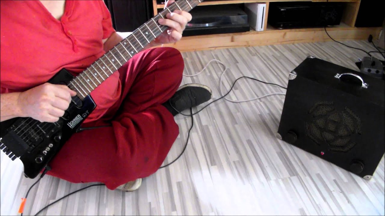 EL84 ECC83 Valve Guitar Amplifier Demonstration