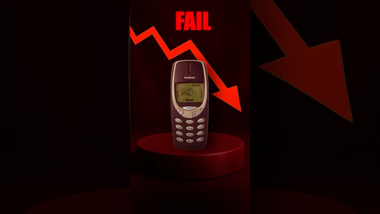 Why Nokia Failed! but COCACOLA Don&rsquo;t ⁉️ ❌😱🤯#shorts #viral #nokia #cocacola #lays #marketing #money