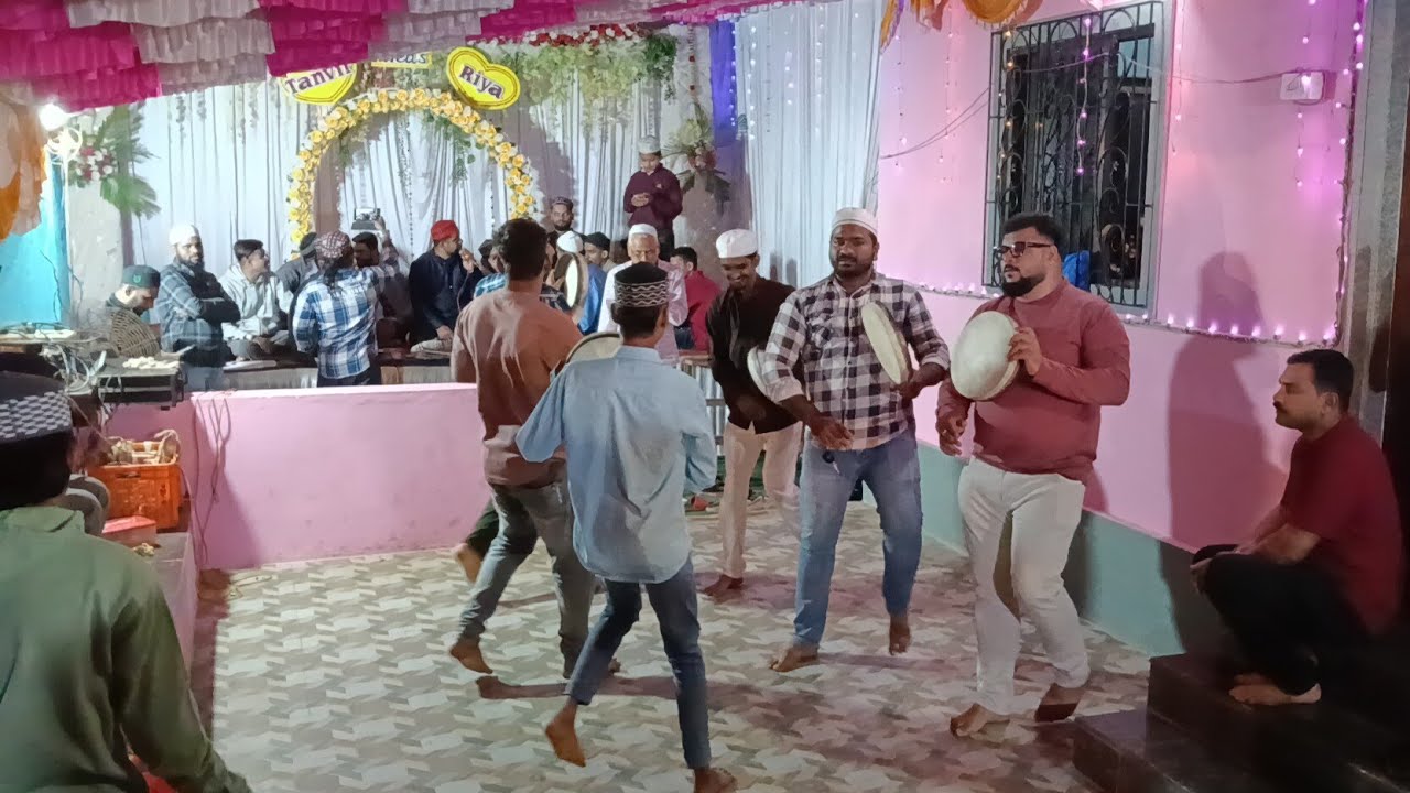 PANJATAN PE HONE NISAR CHALA RE BY HUSSAIN BARMARE 💗✨ || RATIB-E-RIFAI KANGAVLI 📍.