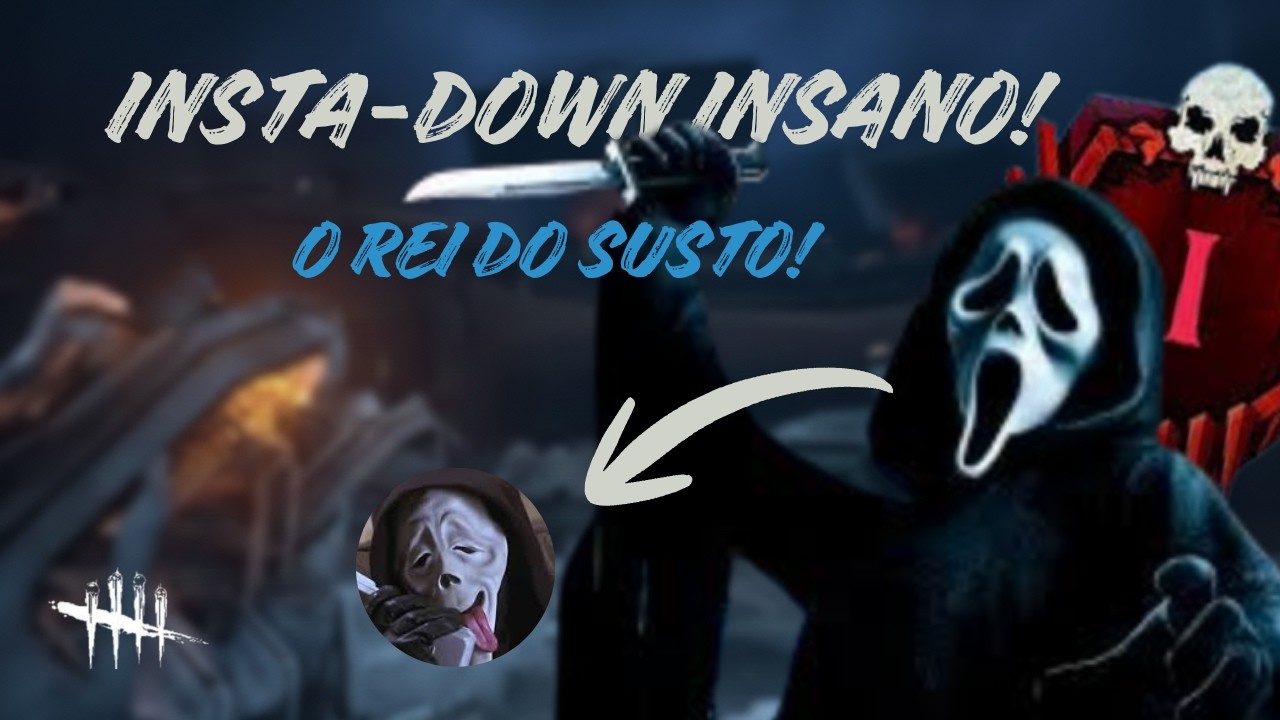 O GHOSTFACE DO PANICO 7 ESTÁ ASSOMBRANDO OS SURVS DO DBD! ELES TILTARAM NO CHAT!!