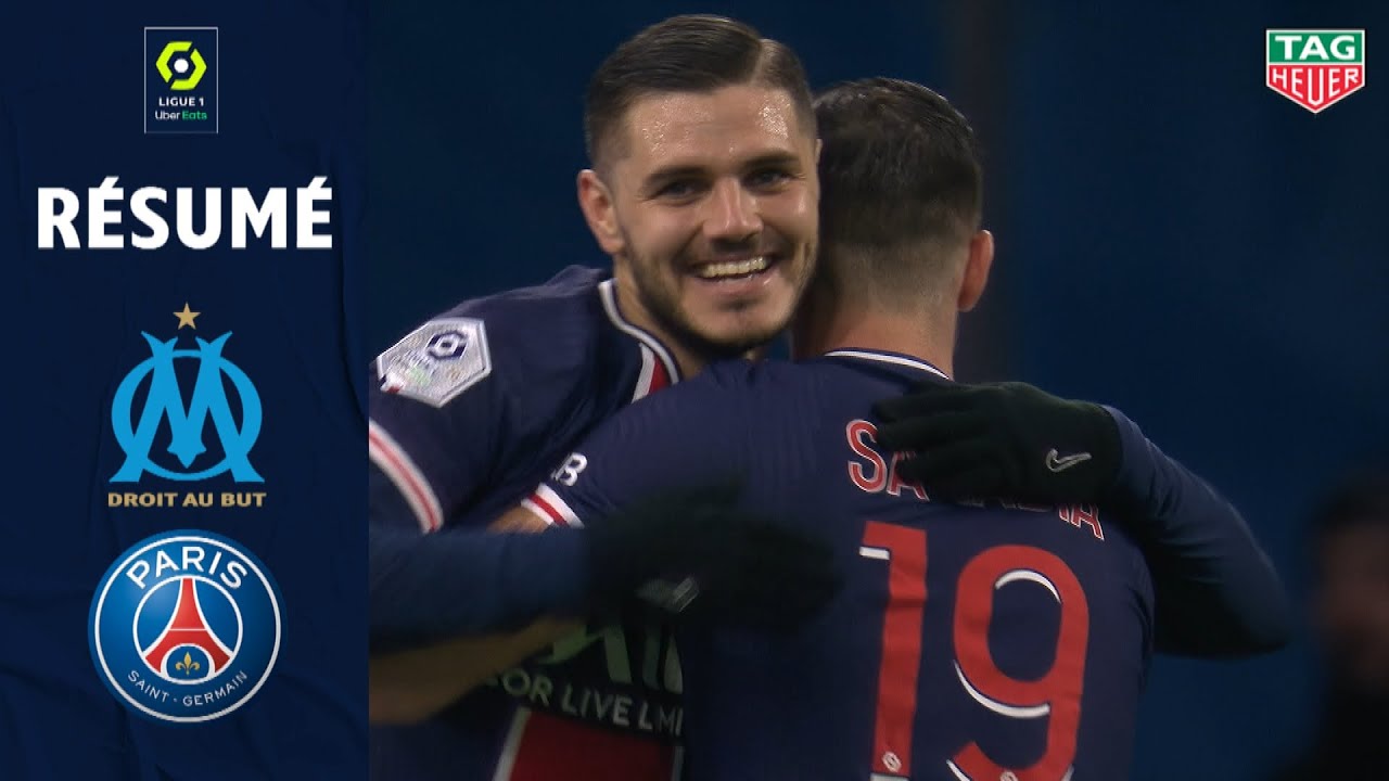 OLYMPIQUE DE MARSEILLE - PARIS SAINT-GERMAIN (0 - 2) - R&eacute;sum&eacute; - (OM - PSG) / 2020-2021