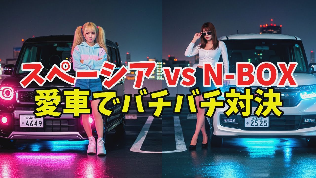 【コラボ曲】スペーシア vs N-BOX 曲 『車でケンカすんなw』