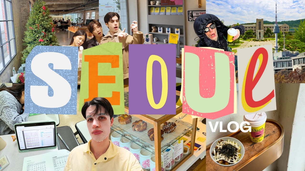 vlog l DEJO LA UNIVERSIDAD EN COREA..? 😰📚🇰🇷 Mis primeras CLASES fueron un DESASTRE! días en Seoul ☕️