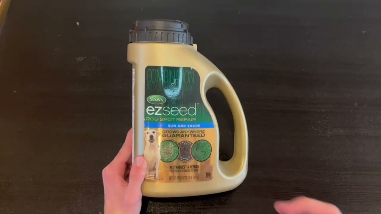 Scotts EZ Seed Dog Spot Repair Sun and Shade Review