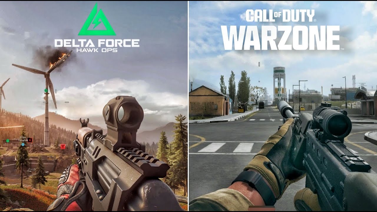 Delta Force VS Call of Duty — сравнение физики и детализации