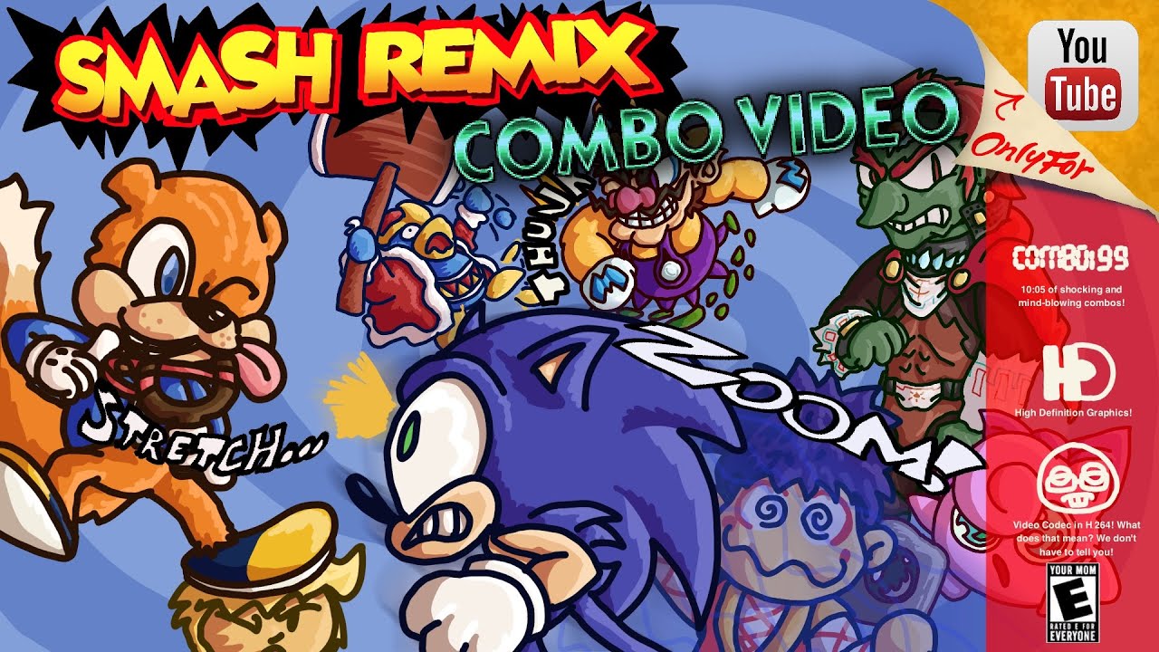 smash remix discord combo video
