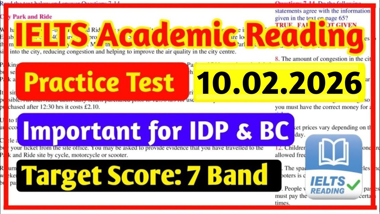IELTS Reading Practice Test 2026 With Answers | IELTS Academic Reading Practice Test 2026