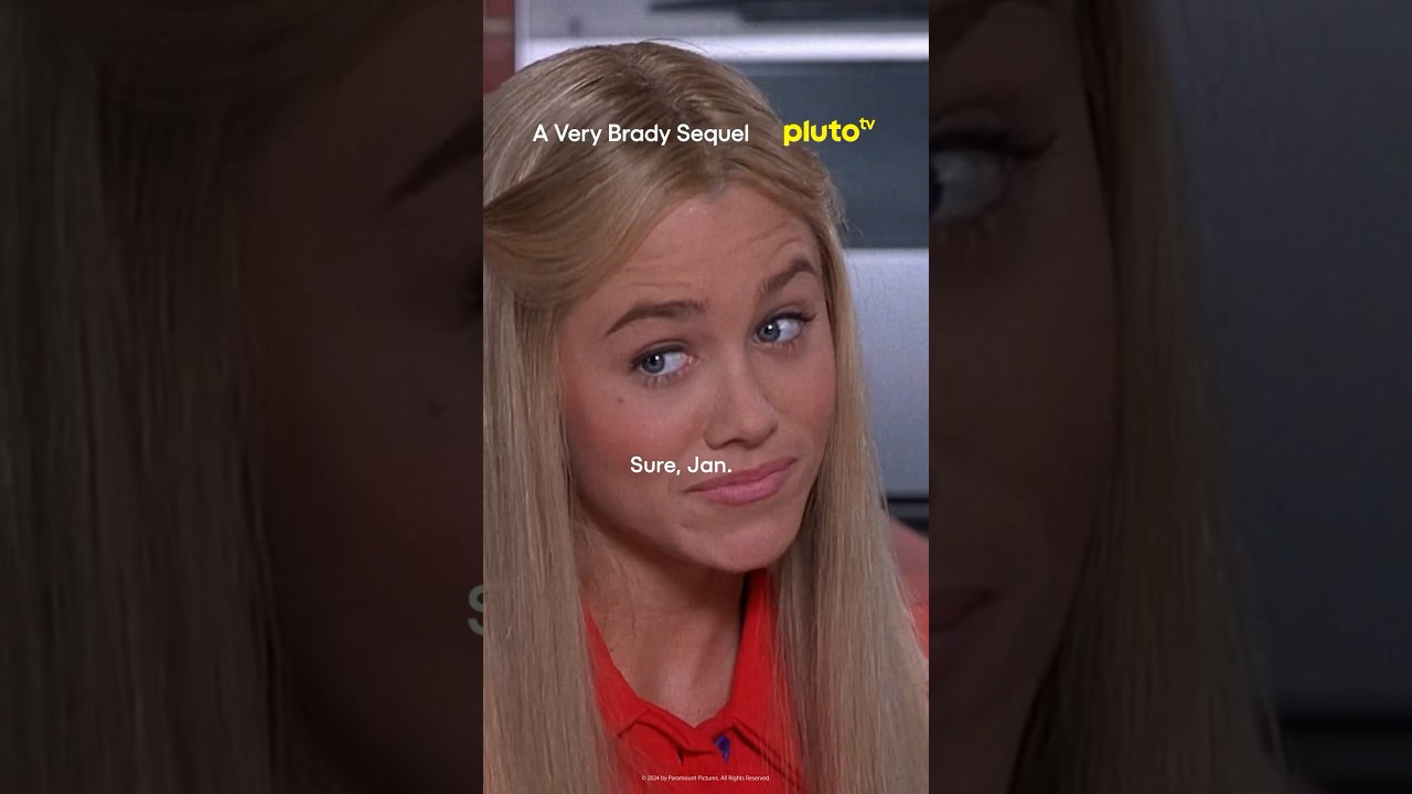 This scene will forever go down in meme HISTORY. 😂 Stream #AVeryBradySequel on Pluto TV! #movies