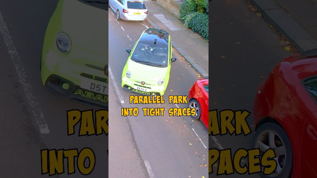 How To Parallel Park Into TIGHT Spaces