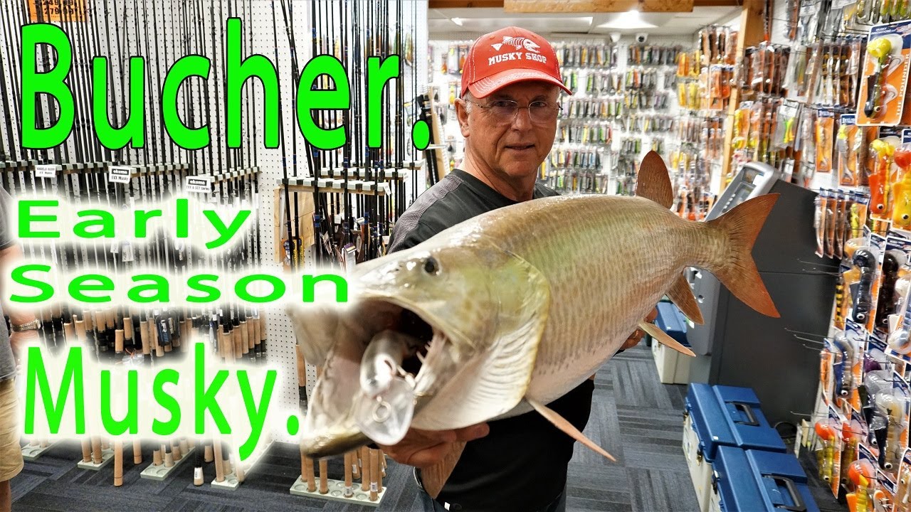 Joe Bucher. Early Season Musky.