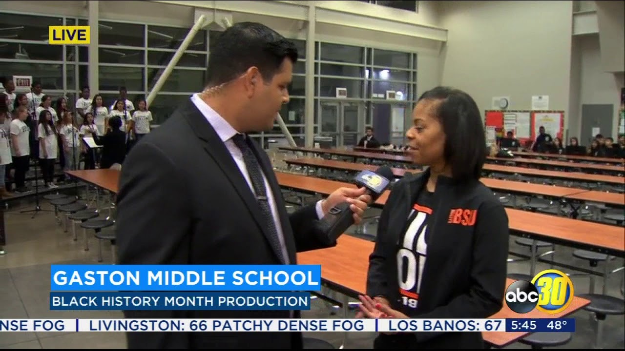 Students in Fresno prepare for a big performance in honor of Black History Month