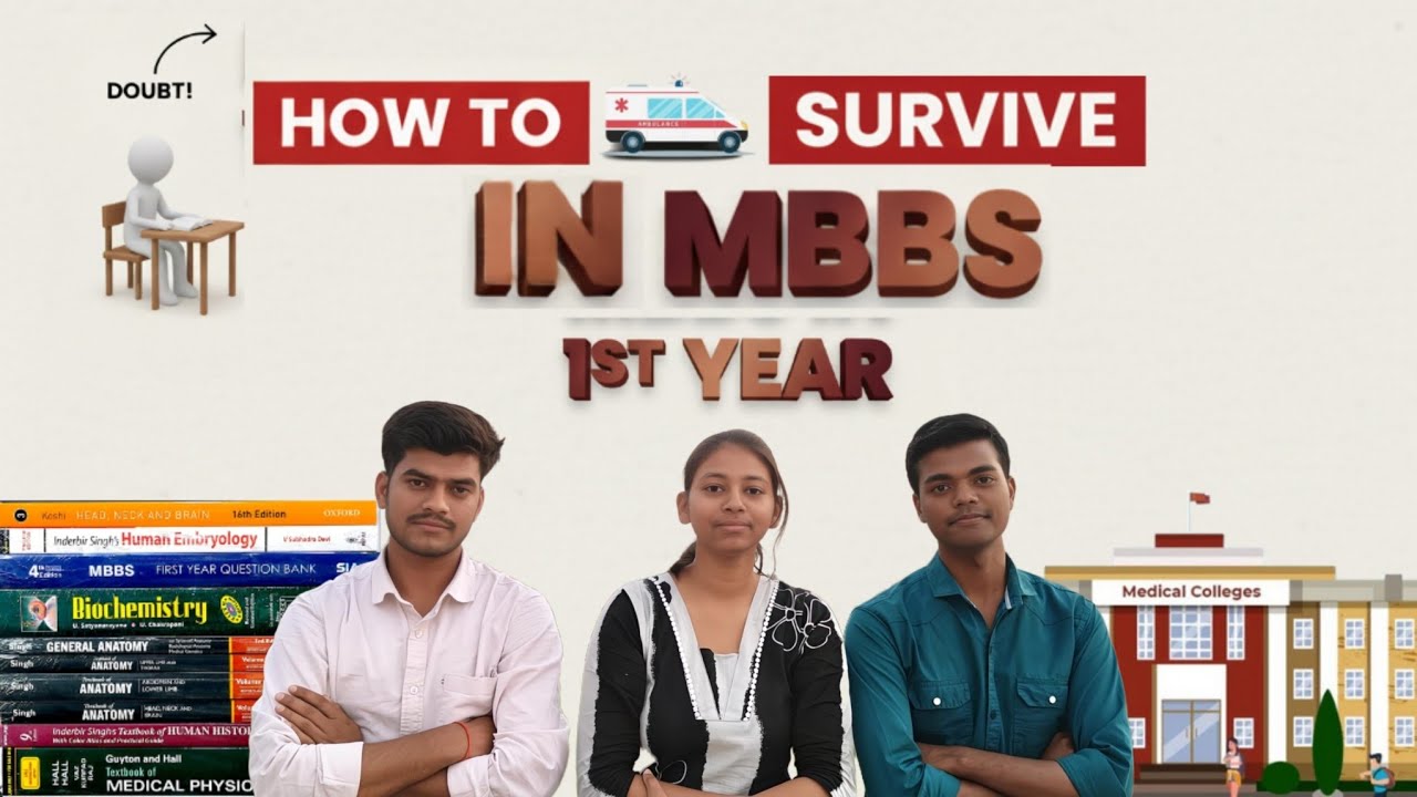 Guidance For MBBS 1st Year ⚕️🩺 | 1st Year Survival | |ASMC Sonbhadra|  #mbbs #medico #freshers 