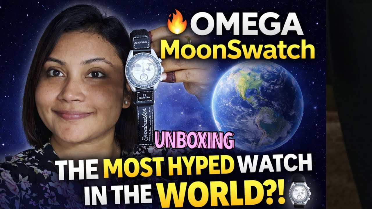 UNBOXING 🔥 Omega MoonSwatch – The Most Hyped Watch in the World?! 🌍⌚