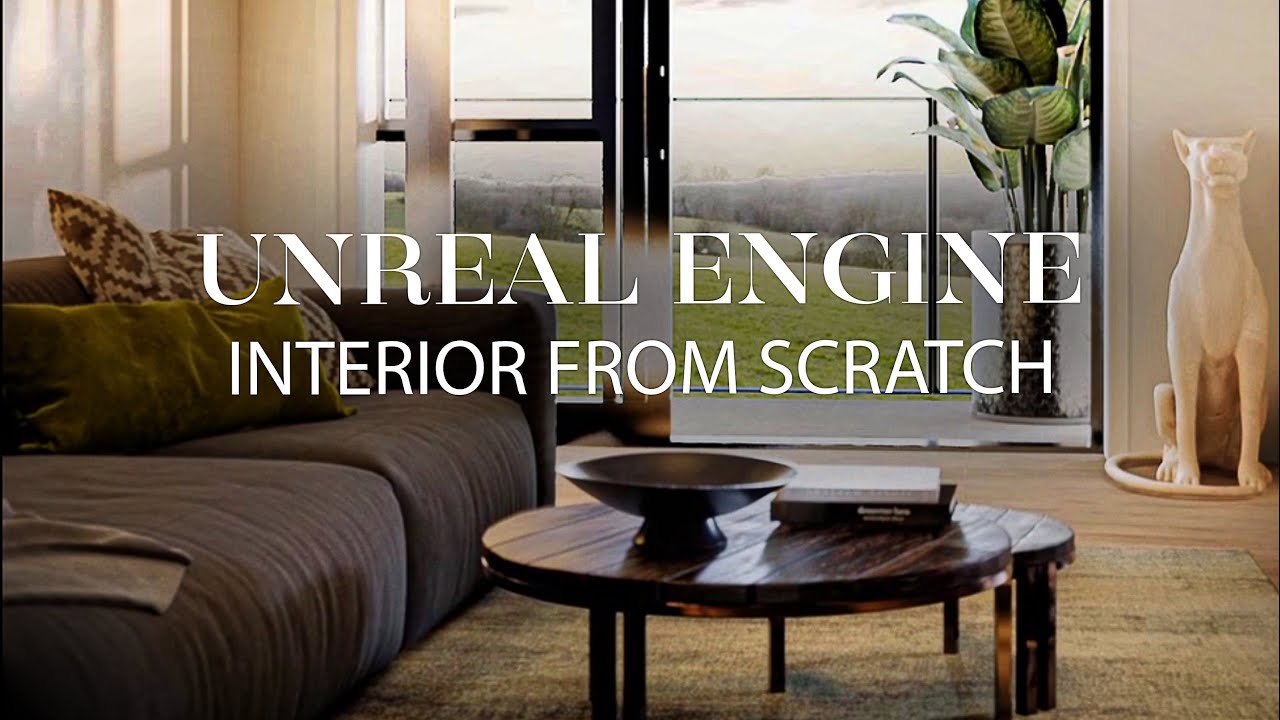 How to create interior in Unreal Engine 5 with realistic assets | unreal.shop marketplace