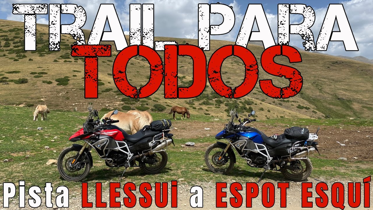 Pista LLESSUI a ESPOT ESQUÍ con la F 800 GS Adventure | SRTV#87