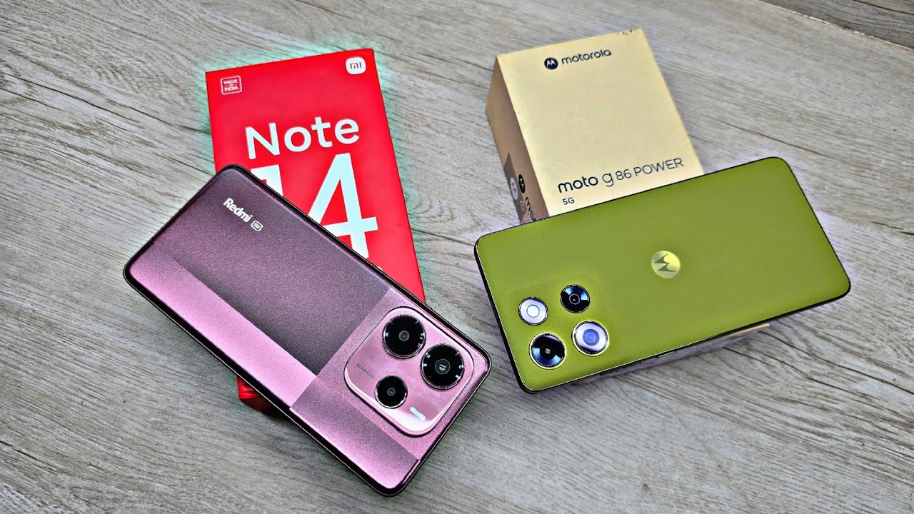 Moto G86 Power 5G vs Redmi Note 14 SE 5G - Which Should You Buy ?