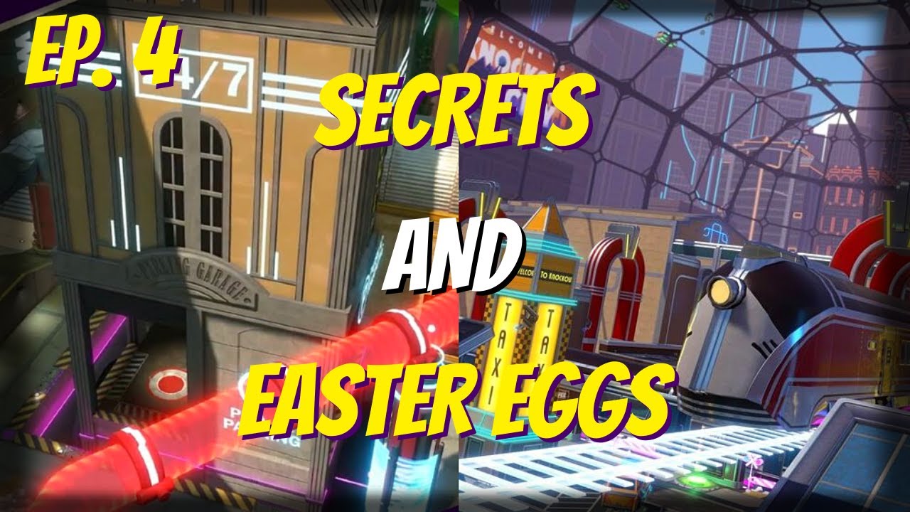 SECRETS AND EASTER EGGS | Knockout City (Back Alley Brawl & Jukebox Junction)