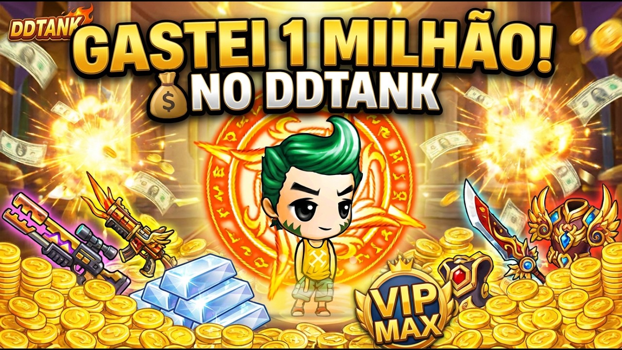 DDtank5.5 gastei 1 milhão, e foi isso que aconteceu...