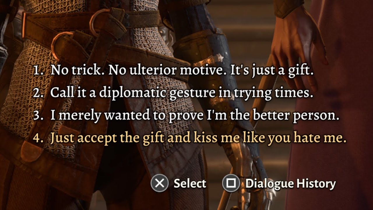 romancing Shadowheart as a Sel&ucirc;nite is an 11/10 experience 🤭