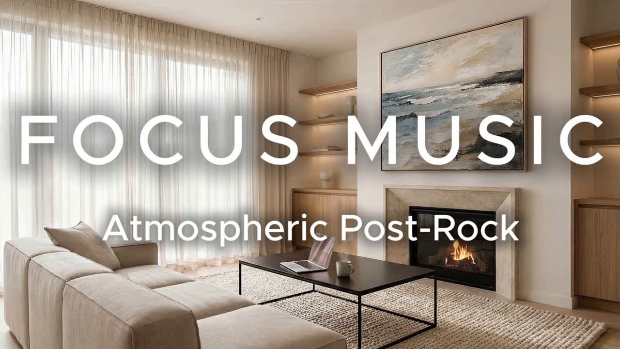 Focus Music • Atmospheric Post-Rock for Creative Flow & Deep Work | Flujo X Music