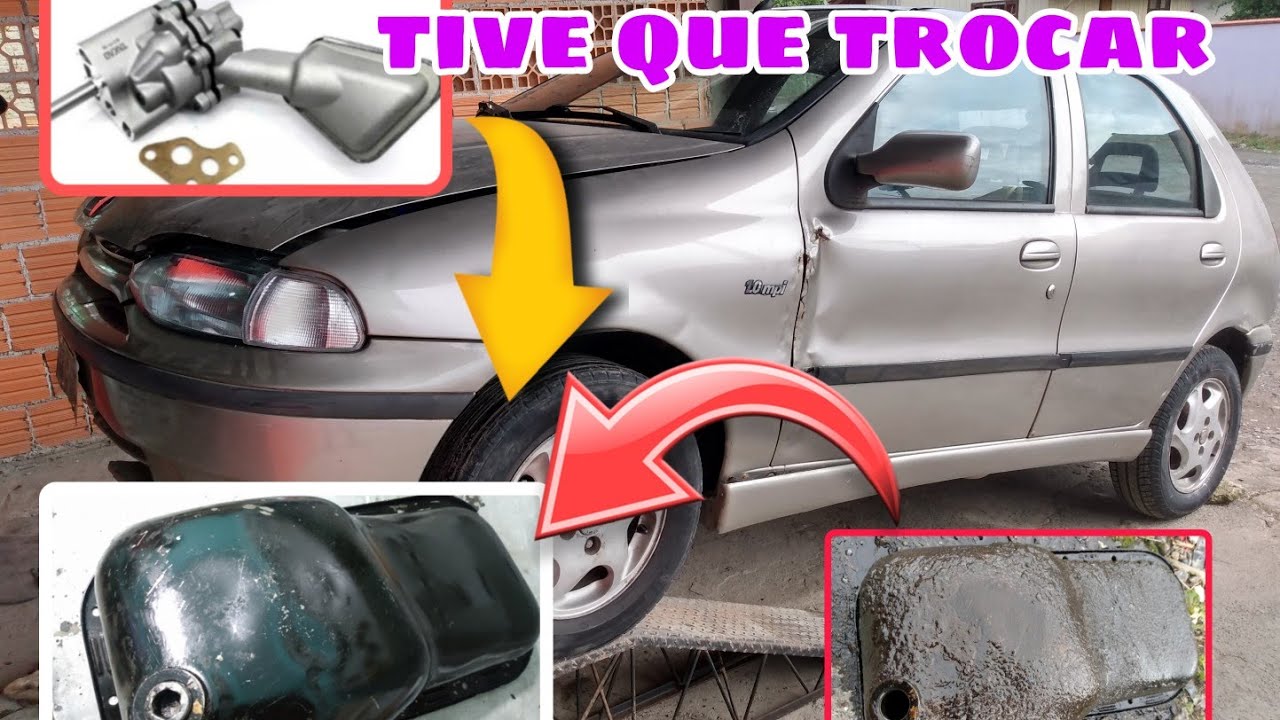 REFORMA DO PALIO ep12 troca de bomba de óleo e sensor de óleo