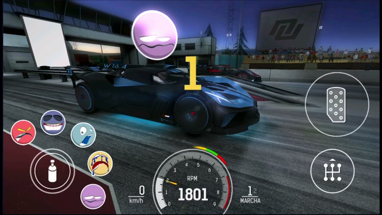 Bugatti Bolide - Carreras Online con Apuestas - Drag Season - Nitro Nation