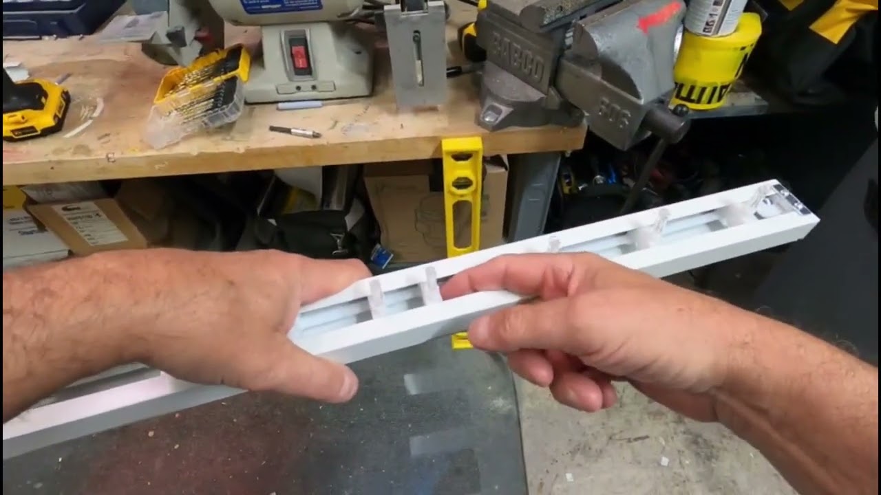 Cutting and Installing Vertical Blinds inside Window Frame