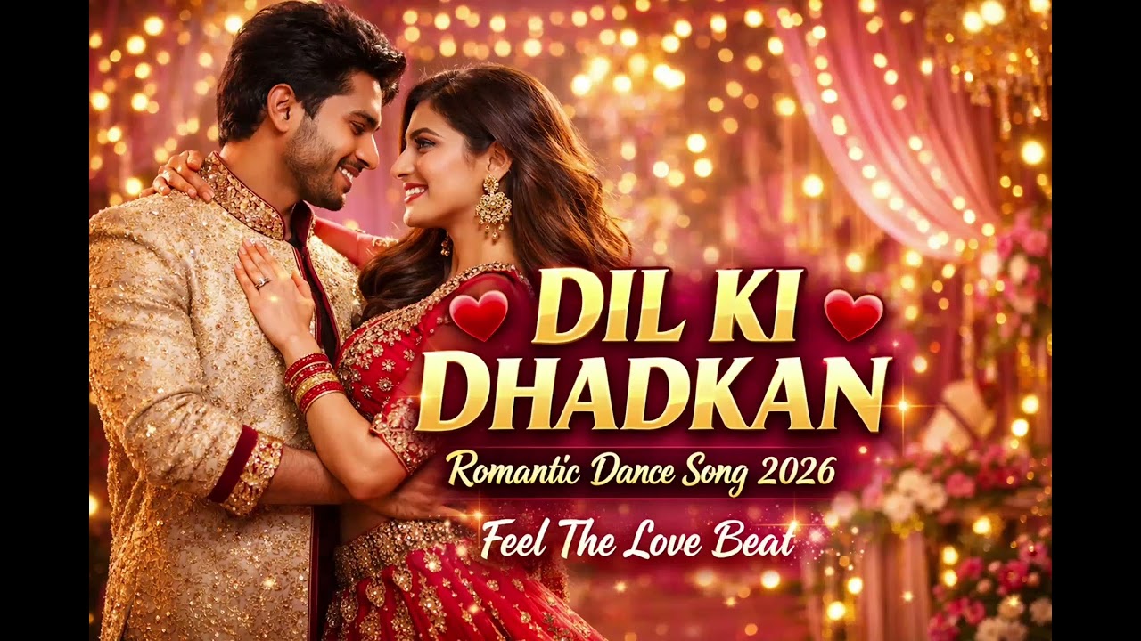 Dil Ki Dhadkan – New Hindi Romantic Dance Song 2026 | Bollywood Love Party Song