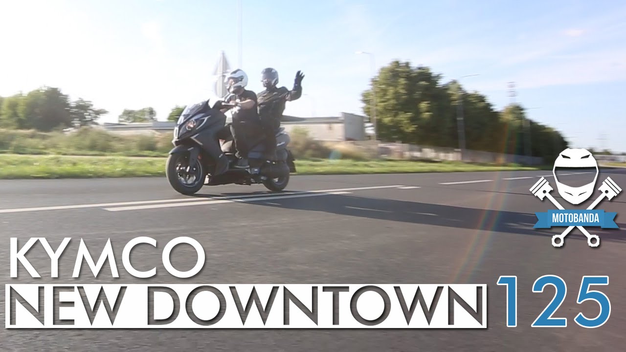 Wkradający się do klasy premium - Kymco New Downtown 125i