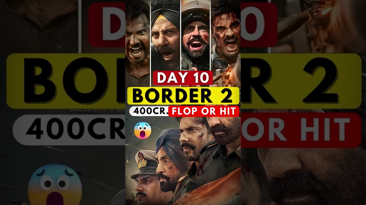 Border 2 10 Day Collection | Sunny Deol Box Office | 400 Crore Worldwide 😮