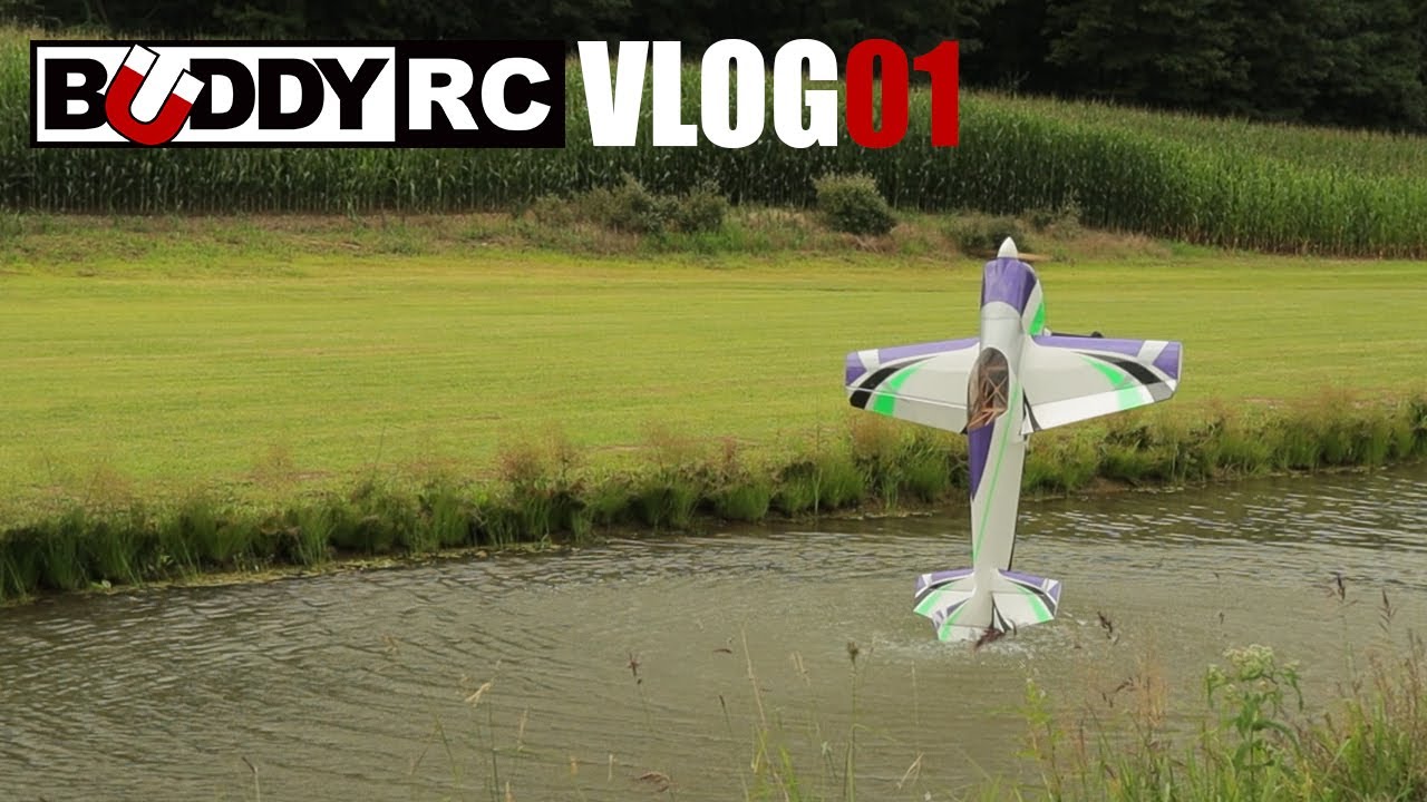 Chasing planes and breaking things - BuddyRC VLOG01