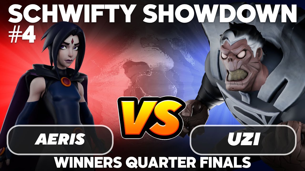 Schwifty Showdown #4 WINNERS QUARTERS Aeris (Raven) vs Uzi (Superman) MultiVersus