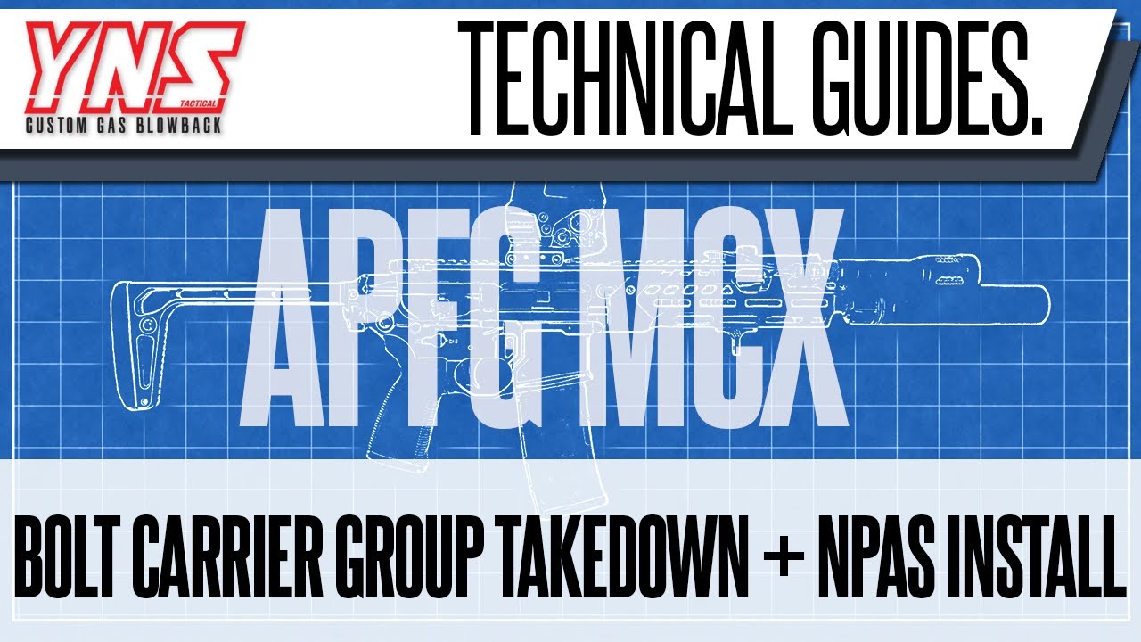 APFG MCX Bolt Carrier Group Takedown + NPAS Install | YNS Tactical Technical Guides