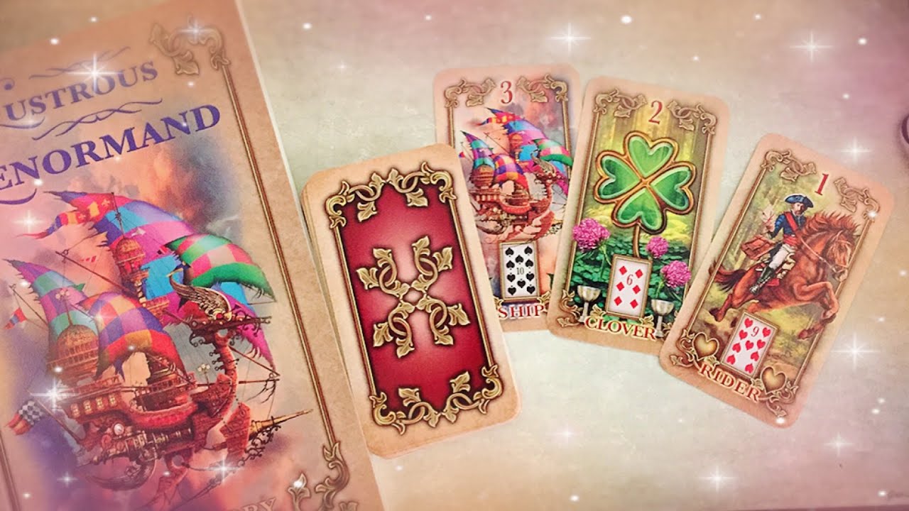 Lustrous Lenormand flip through