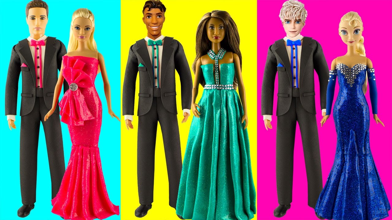 Play doh disney princess dresses Frozen Elsa Aurora Tiana play doh princess videos