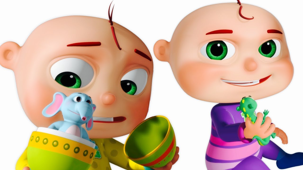 Five Little Babies Opening The Eggs - Learn Wild Animals (SINGLE)| Videogyan 3D Rhymes | Zool Babies