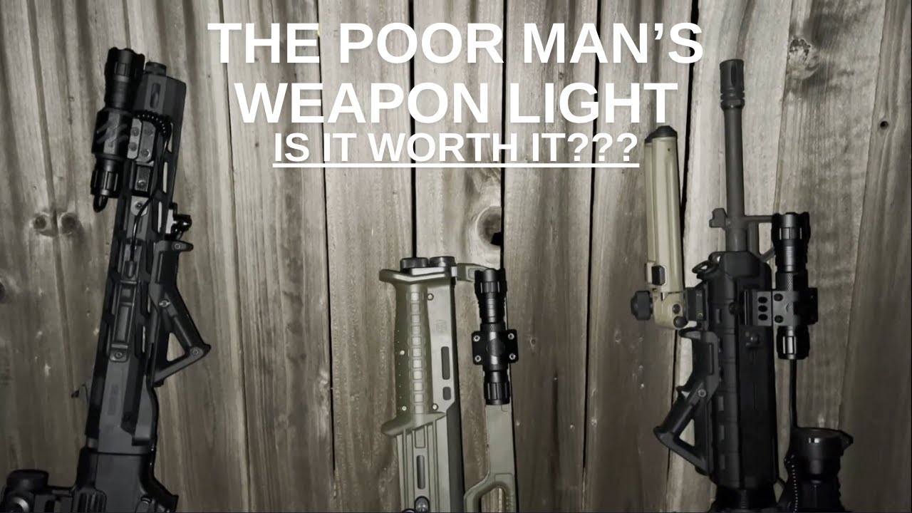 Tactical Weapon Lights Under $40 - Feyachi FL11, FL14, FL22