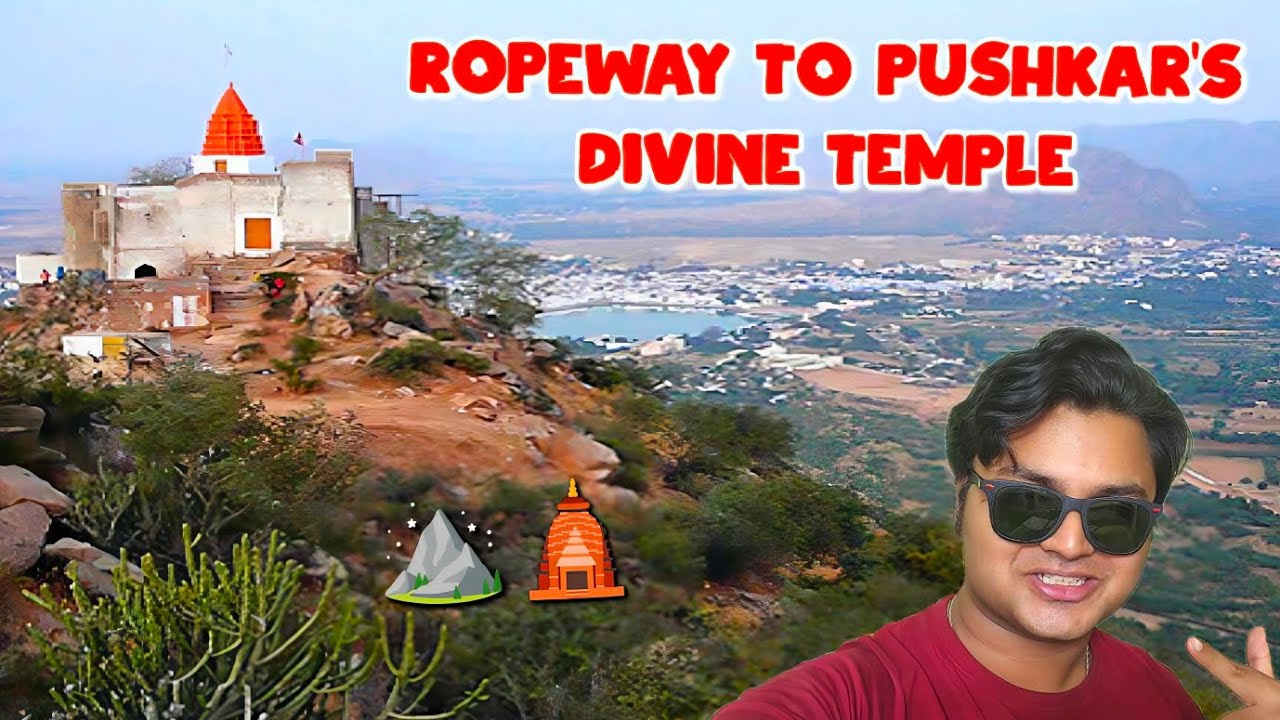 Savitri Mata Temple Vlog | Ropeway to Pushkar's Hidden Gem