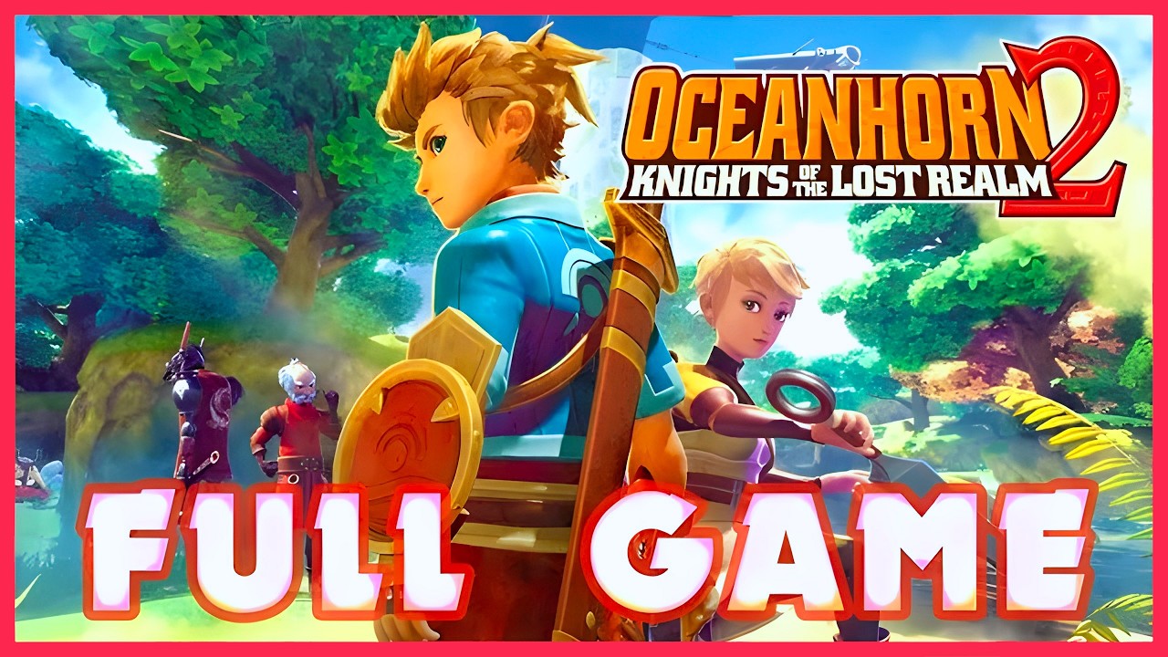 Oceanhorn 2: Knights of the Lost Realm FULL GAME Longplay (Switch)
