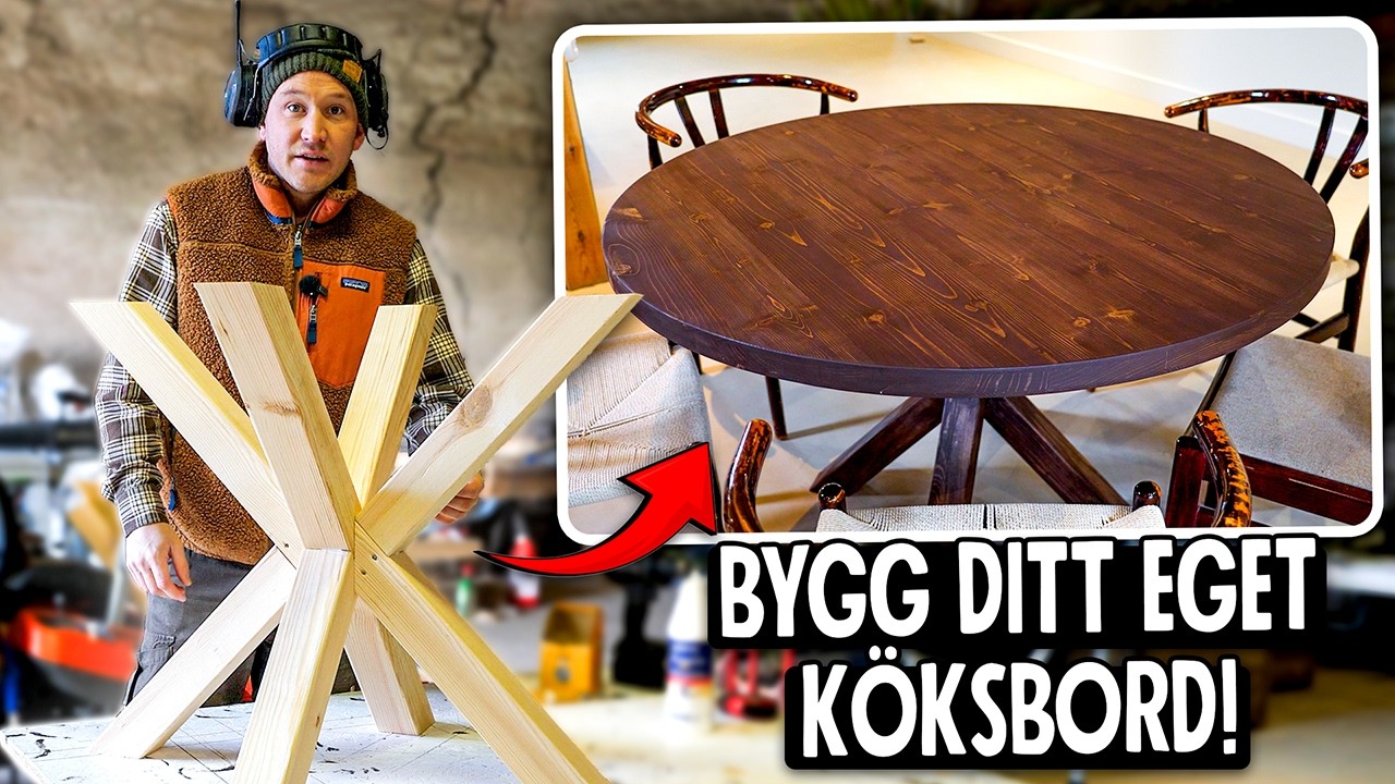 SÅHÄR ENKELT BYGGER DU ETT EGET BORD!