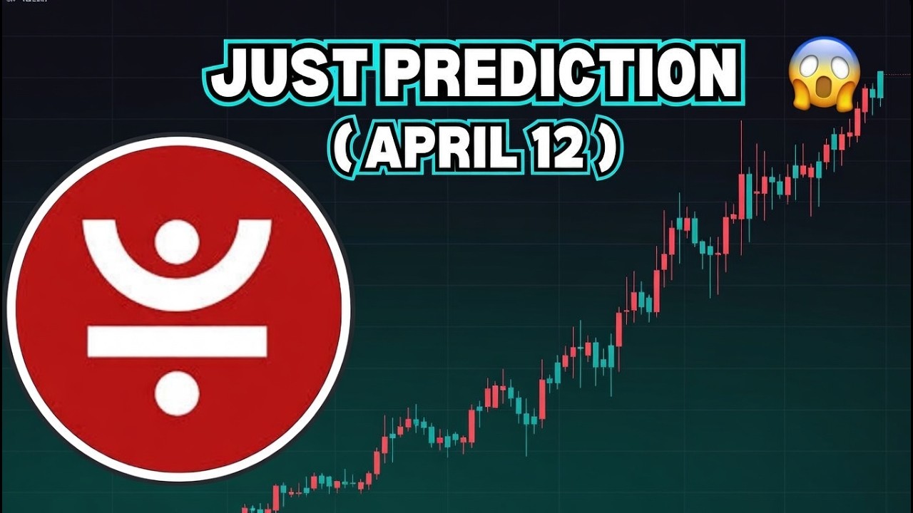 Just Crypto PUMPING? Just Coin Price Prediction ( April 12, 2026 )