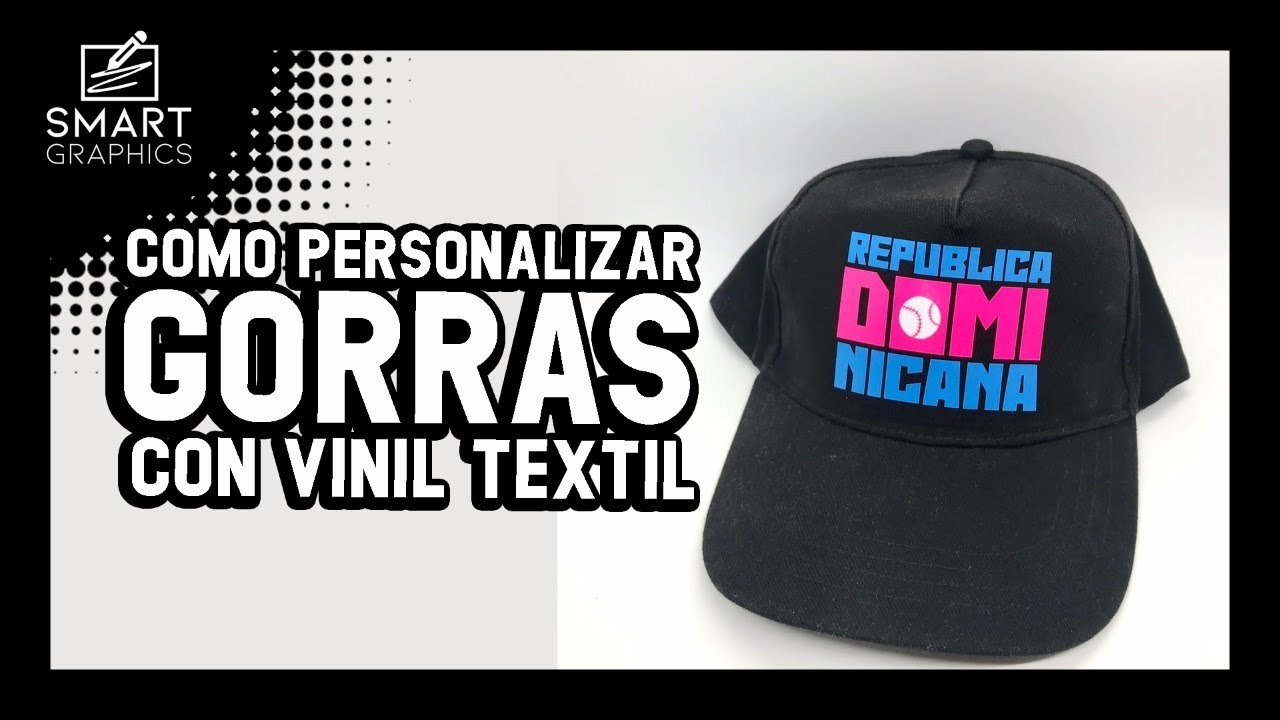Cómo Personalizar Gorras con Vinil Textil