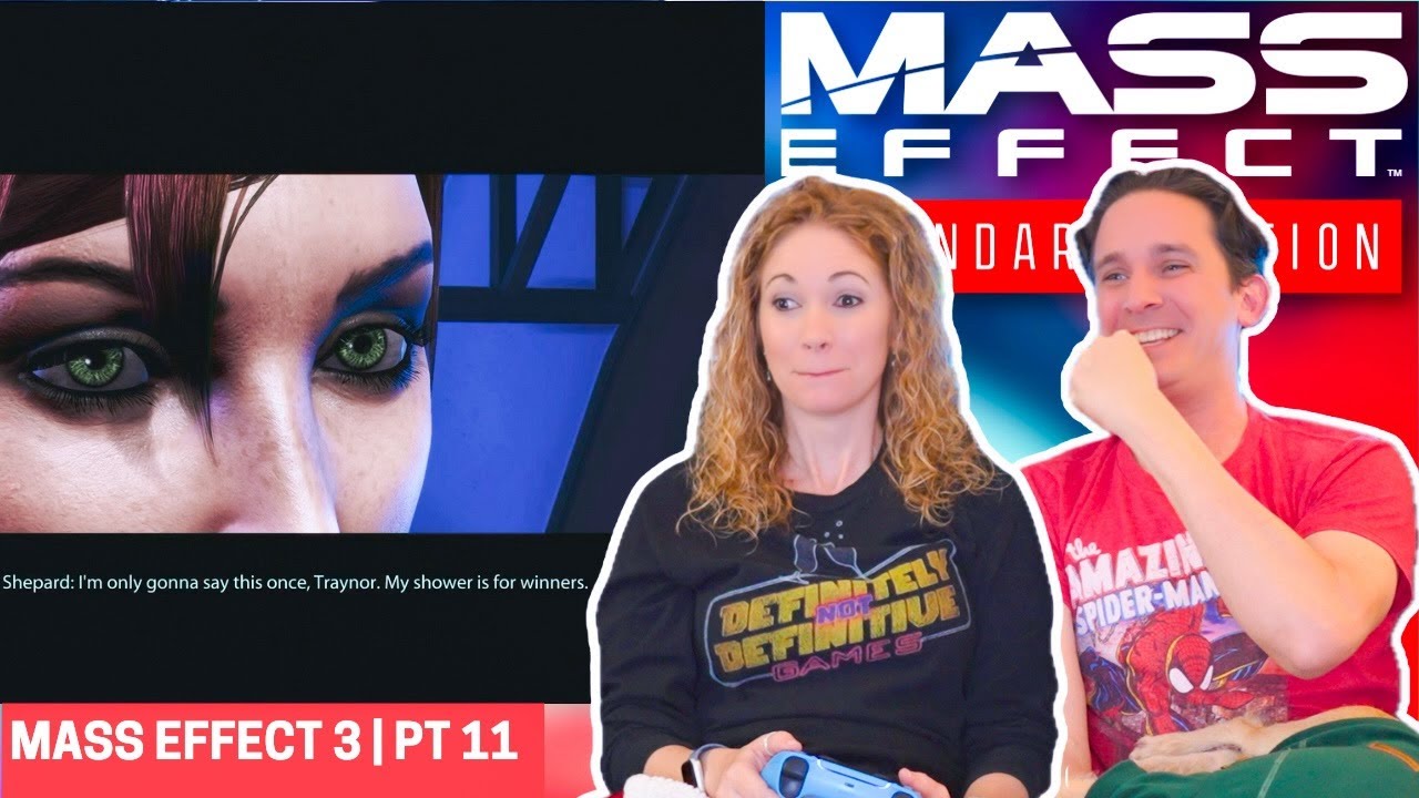 First Time Playing Mass Effect 3 | Part 11 | Shore Leave Party!