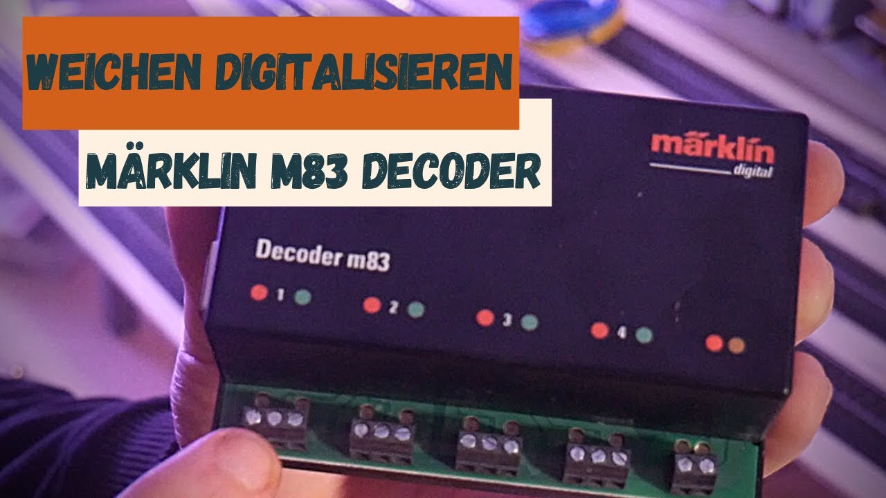 Wie Weichen digital Schalten mit M83 Decoder | Twitch City #8