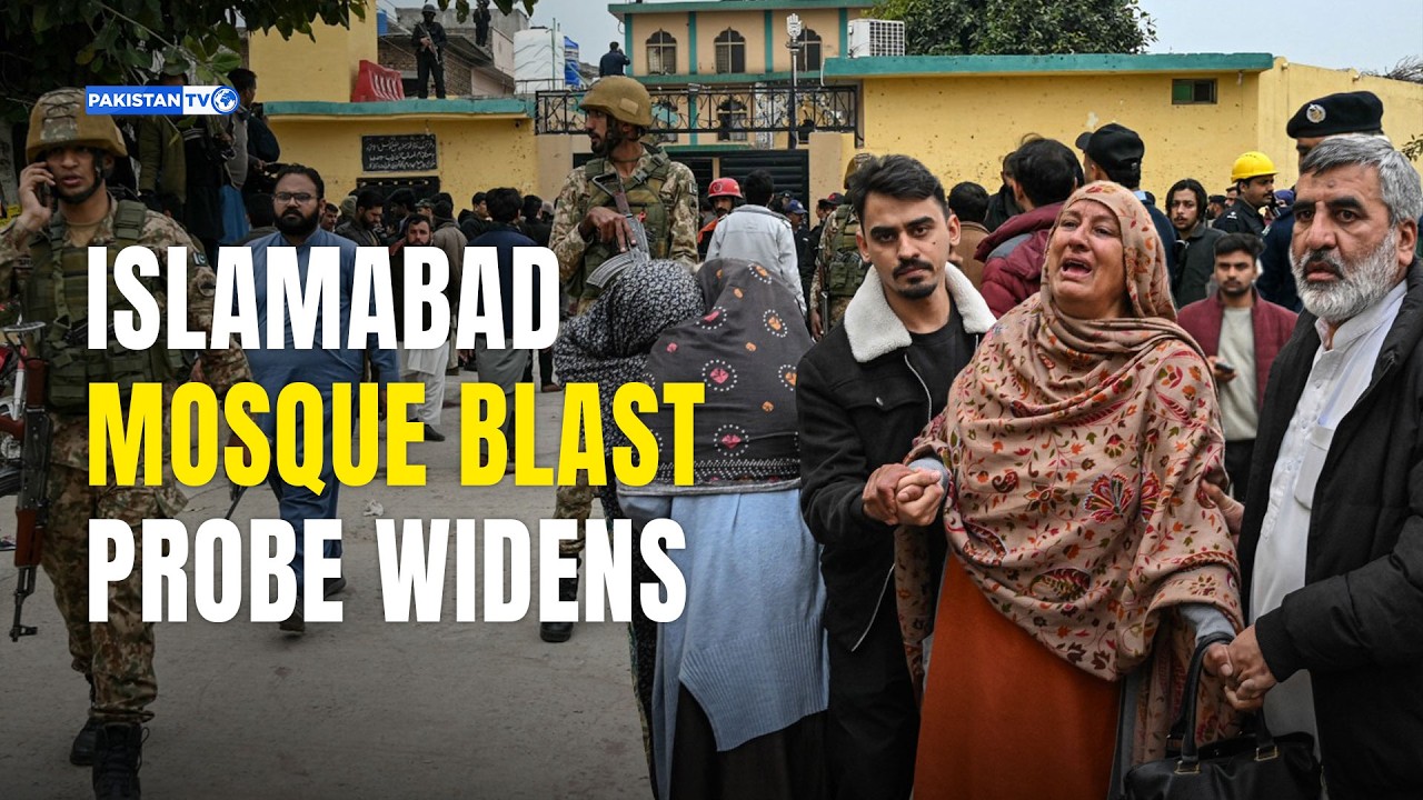 Islamabad mosque bomber identified, investigators probe Afghanistan links