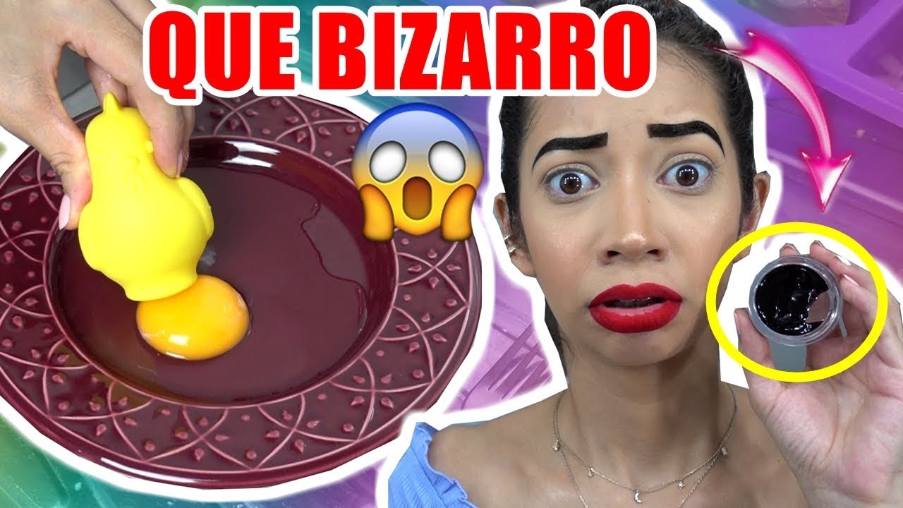 PROVANDO OS PRODUTOS MAIS DIFERENT&Otilde;ES QUE J&Aacute; COMPREI